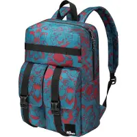 Jack Wolfskin Sac à dos bleu / rouge