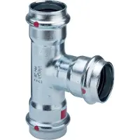 Viega 1118 Te Preabo 1118 Diamètre 35 x 28 x 35 mm Acier (Connexion en T)
