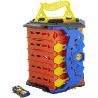 Hot Wheels Mattel HGK41 - - Action - Circuit de course à dérouler