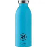 24Bottles Gourdes 'Clima 500 ml' bleu clair / noir
