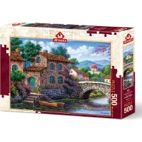 Art puzzle Puzzle Canal Fleuri - 500 à 999 pièces