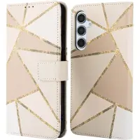 IMoshion Étui de télephone portefeuille Design Samsung Galaxy A35 - Beige Graphic