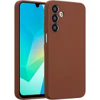 Accezz Coque Liquid Silicone Samsung Galaxy A16 - New Tea Brown