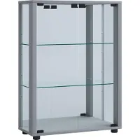 Hioshop bois verre vitrine collecteur verre vitrine vitrine stand Sintalo miroir bois verre vitrine collecteur verre vitrine vitrine stand Sintalo miroir