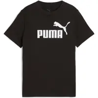 Puma T-Shirt 'ESS No. 1' noir / blanc