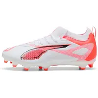 Puma Chaussure de foot 'Ultra 5 Match' saumon / noir / blanc