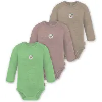 Normani Barboteuse / body 'Auckland' beige / vert clair / mélange de couleurs / rose