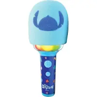 Disney Stitch Bluetooth/wireless Karaoke Microphone With Sound And Light Vert Enfants