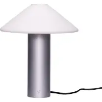 Hubsch Lampe de table Orbit argent métallisé