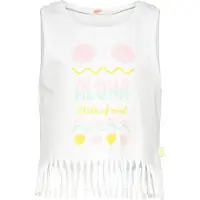 Billieblush U20936 Sleeveless T-shirt Blanc 4 Years Fille