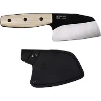 Morakniv Rombo Black Blade knife, ash wood