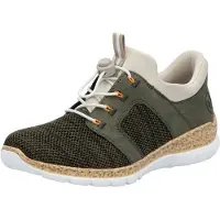 Rieker Chaussure basse 'N42G4' kaki / olive