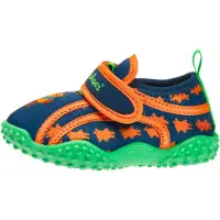 Playshoes Claquettes / Tongs 'Pirat' marine / cognac / pomme / orange