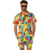 Pokémon Costume Gaming de - OppoSuits - Pikachu - pour Homme - multicolore - Taille M