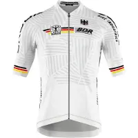 Bioracer German Icon Classic Matrix Short Sleeve Jersey Blanc SL Homme