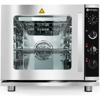 Hendi Four combiné avec grill 4x GN 2/3, Gris clair, 230V/3000W, 625x585x(H)590mm
