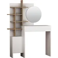 Skye Decor , Mup- Mup DTE, blanc,chêne, tables basses, 151x105x35 cm, 100% panneau de particules mélaminé