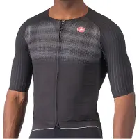 Castelli Aero Rc 8s Short Sleeve Tri Jersey Noir XL Homme