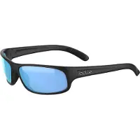 Bolle - Lunettes de soleil - Anaconda Black Matte - Sky Blue Polarized en Nylon - Noir