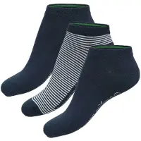Bamboo Basics Chaussettes Bamboo Basics Dani Navy Striped (Lot de 3)-Pointure 35 - 40