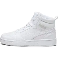 Puma Baskets 'Rebound V6 Mid Jr' blanc