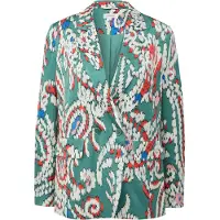 s.Oliver Blazer bleu cyan / homard / noir / blanc