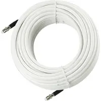 Glomex Rg8x Antenna Cable Blanc 3m