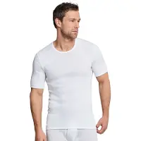 Schiesser Maillot de corps blanc