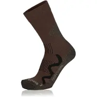 Lowa Chaussettes de Randonnée Lowa Unisex 3-Season Pro Socks Dark-Brown-Taille 41 - 42