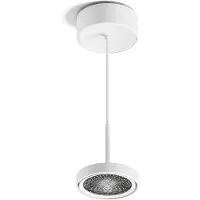 Sigor Suspension , Nivo, dimmable, Blanc, Salon / séjour, Aluminium, Moderne