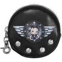 KARACTERMANIA Betty Boop Motor Love Porte-monnaie Cookie, Noir