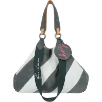 Fritzi aus Preußen sac shopper sac à épaule Izzy Medium Limited Frottee Shopper Grey - Beige gris