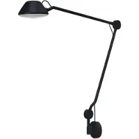Fritz Hansen Applique Murale , dimmable, Noir, Salon / séjour, Aluminium