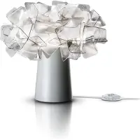 Slamp Clizia Lampe de Table Fumé