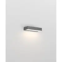 Rotaliana Inout W2 Outdoor Wall Lamp Embossed Anthracite | 2700 K