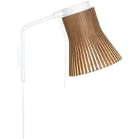 Secto Design Petite 4630 Applique Walnut veneer | Directly to the wall