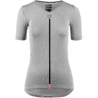 Assos P1 Short Sleeve Base Layer Gris II Femme