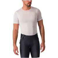 Castelli Pro Mesh 2.0 Short Sleeve Base Layer Blanc 2XL Homme