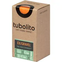 Tubolito Cx/gravel All Presta 42 Mm Inner Tube Orange 700C / 32-50
