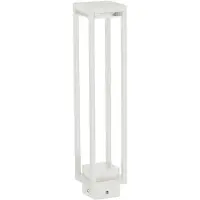Albert Lampe de terrasse LED Poast 70 cm - blanc
