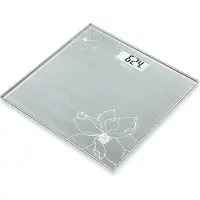 Beurer Pèse-personne p.180kg 100g partie verre affichage LCD sw GS 10 NOIR