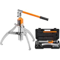 Vevor Extracteur de Roulement à 2/3 Mâchoires Arrache Roulement Traction 15 T en Acier Arrache Moyeu de Roue Ouverture 304,8 mm Course 55 mm pour Entretien Démontages des Engrenages Poulies Machines
