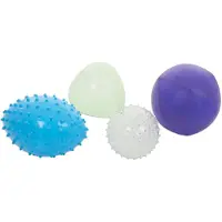 TickiT Jeu de balles folles - 4 pièces - Jouets éducatifs