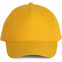 K-Up Pack 38 Casquette polyester - 5 panneaux Yellow - K-up KP157 - Taille One Size