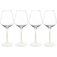 Villeroy & Boch Verre à vin blanc Manufacture Rock blanc 4 pièces
