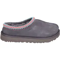 Ugg pour femme. 5955 Baskets en cuir Tasman gris (40), Plat, Aucun, Homewear