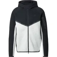 Nike Veste de survêtement 'TECH FLEECE' gris clair / noir
