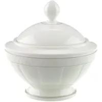 Villeroy & Boch Sucrier 6 pers. Gray Pearl, Boîte de conservation, Blanc