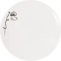 Villeroy & Boch Assiette à déjeuner XMAS Statement Lines, Assiettes, Blanc