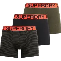 Superdry Boxers olive / orange / noir